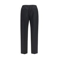 Valentino Garavani Black Cotton Chino Pants