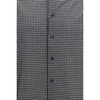 Giorgio Armani Gray Cotton Pattern Shirt