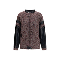 Kristina Ti Multicolor Wool Oves Aries Full-Length Jacket