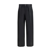 Kristina Ti Black Polyester Casual Pants