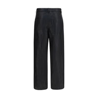 Kristina Ti Black Polyester Casual Pants