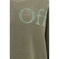 Off-White Bicolor Wool Oves Aries Sweatshirt