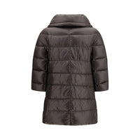 Herno Gray Polyester Full-Length Jacket