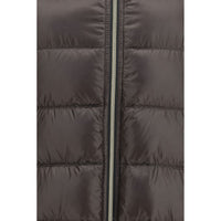 Herno Gray Polyester Full-Length Jacket