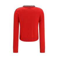 PINKO Multicolor Wool Oves Aries Cardigan