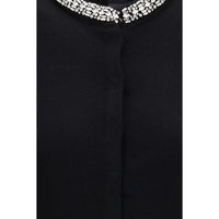 PINKO Black Wool Oves Aries Cardigan