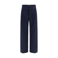 Vivienne Westwood Blue Wool Oves Aries Dress Pants