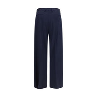 Vivienne Westwood Blue Wool Oves Aries Dress Pants