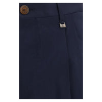 Vivienne Westwood Blue Wool Oves Aries Dress Pants