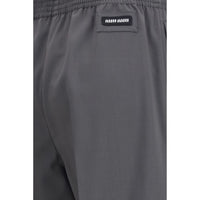Miu Miu Gray Wool Oves Aries Casual Pants