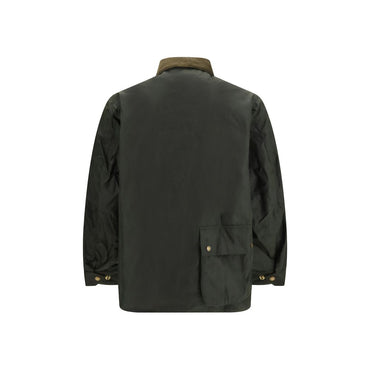 Barbour International Bicolor Cotton Full-Length Jacket