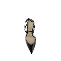 Fendi Black Calf Leather Bos Taurus High Heel Pumps