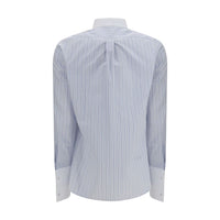 Tom Ford Blue Cotton Pattern Shirt