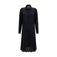 Fendi Black Silk Casual Dress