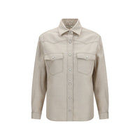 Fendi Beige Denim Shirt
