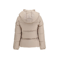Moncler Beige Goose Down Shell Jacket