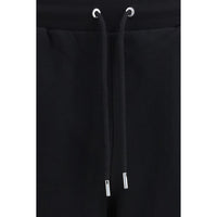 Ami Paris Black Cotton Joggers (Workout Pants)