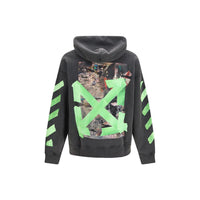 Off-White Gray Cotton Sweatshirt