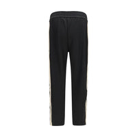 Palm Angels Black Polyester Joggers (Workout Pants)