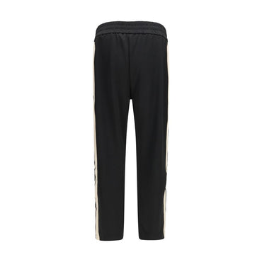 Palm Angels Black Polyester Joggers (Workout Pants)