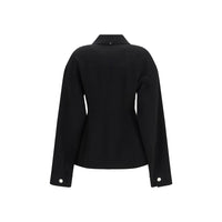 Max Mara Black Wool Oves Aries Coat