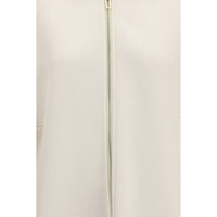 Max Mara Beige Wool Oves Aries Full-Length Jacket