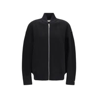 Max Mara Black Wool Oves Aries Full-Length Jacket
