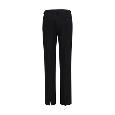Max Mara Black Viscose Casual Pants