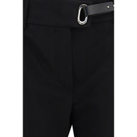 Max Mara Black Viscose Casual Pants