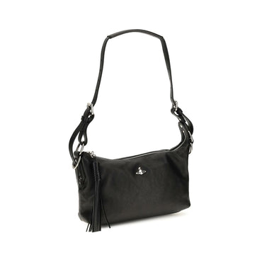 Vivienne Westwood Black Lambskin Handbag