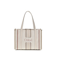 Chloé Beige Cotton Shoulder Bag