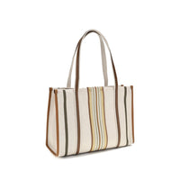 Chloé Beige Cotton Shoulder Bag
