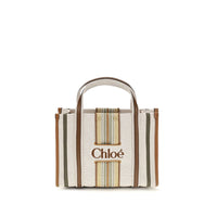 Chloé Beige Cotton Shoulder Bag