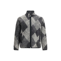 Moncler Gray Wool Oves Aries Sweatshirt