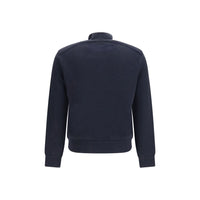 Moncler Blue Wool Oves Aries Sweatshirt