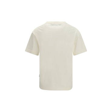 Palm Angels Beige Cotton T-Shirt