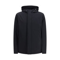 Herno Black Polyester Shell Jacket