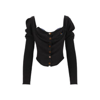 Vivienne Westwood Black Silk Cardigan