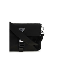 Prada Black Recycled Polyamide Shoulder Bag