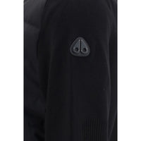 Moose Knuckles Black Viscose Full-Length Jacket