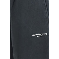 Alexander Wang Black Cotton Casual Pants