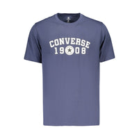 Converse Blue Cotton Men's T-Shirt