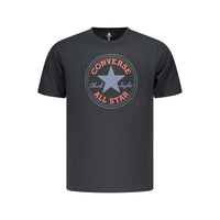 Converse Black Cotton Men's T-Shirt