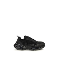 Dsquared² Black Polyester Athletic Sneakers