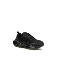 Dsquared² Black Polyester Athletic Sneakers