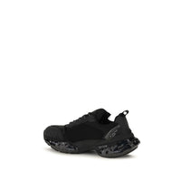 Dsquared² Black Polyester Athletic Sneakers