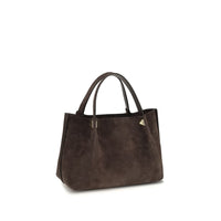Valentino Garavani Brown Calf Leather Bos Taurus Shoulder Bag