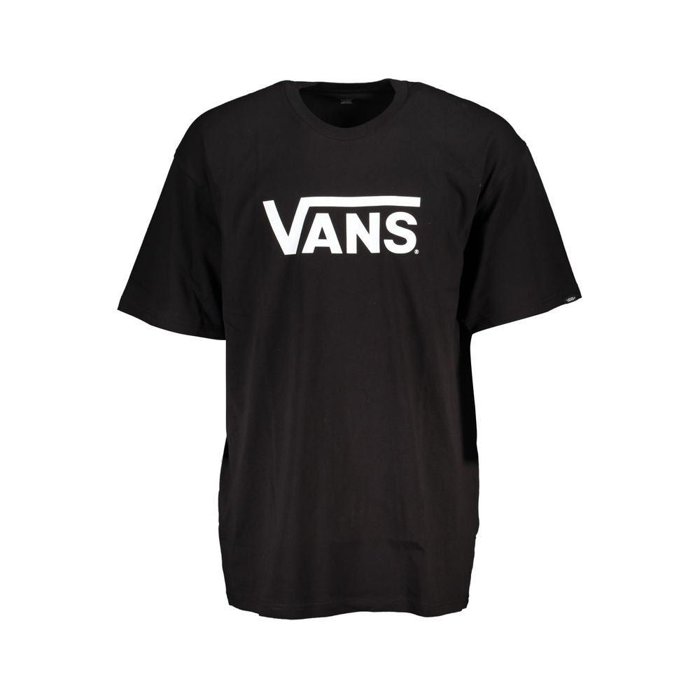 Vans Black Cotton Men's T-Shirt