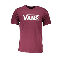 Vans Violet Cotton Men's T-Shirt