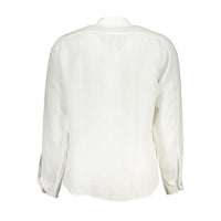 Hugo Boss White Linen Men's Shirt